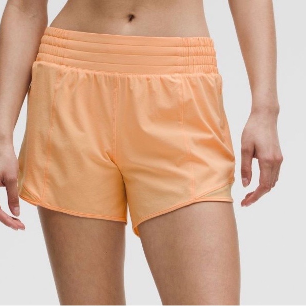 Lululemon Women's Track That High-Rise Line Short 3”